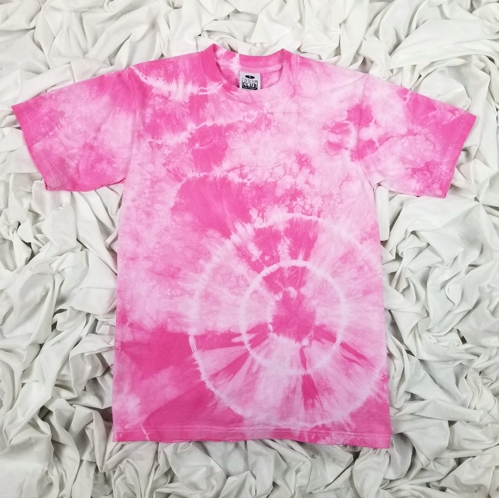 Pink Heavyweight Tiedye T